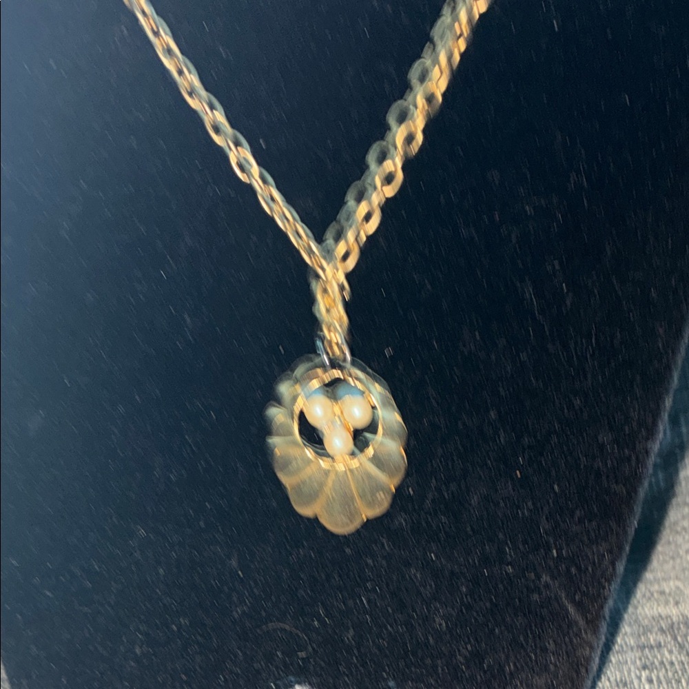 SoHo designs Gold Pendant Necklace long necklace wrap to show details - Picture 4 of 8